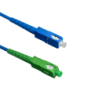 LSZH Blindado 2mt SC/APC-SC/UPC SM Simplex JumperFibra 3.0mm 9/125um