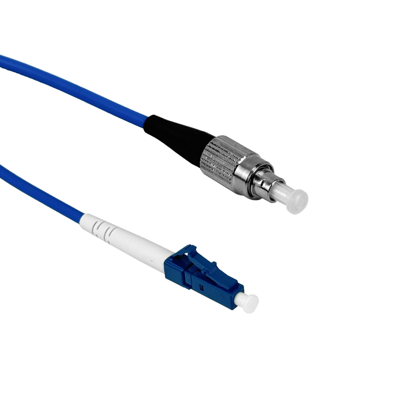 LSZH Blindado 5mt LC-FC SM Simplex Jumper Cable Fibra 3.0mm 9/125um