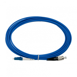 LSZH Blindado 5mt LC-FC SM Simplex Jumper Cable Fibra 3.0mm 9/125um