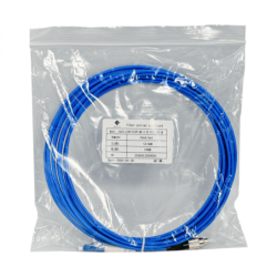 LSZH Blindado 5mt LC-FC SM Simplex Jumper Cable Fibra 3.0mm 9/125um