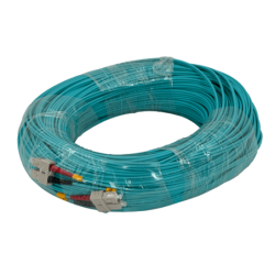 100mt SC-SC OM3 MultiModo MM Duplex Jumper Fibra 3.0mm 50/125um LSZH