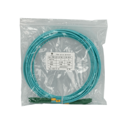 5mt LC/APC-LC/APC OM3 Multimodo MM Duplex Jumper Fibra LSZH