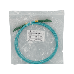 2mt LC/APC-LC/APC OM3 Multimodo MM Duplex Jumper Fibra LSZH