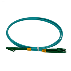 1mt LC/APC-LC/APC OM3 Multimodo MM Duplex Jumper Fibra LSZH