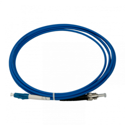 LSZH Blindado 3mt LC-ST Mono SM Simplex Jumper Cable Fibra 3.0mm 9/125