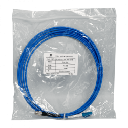 LSZH Blindado 3mt LC-ST Mono SM Simplex Jumper Cable Fibra 3.0mm 9/125