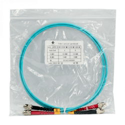 1mt ST-ST OM3 Multimodo MM Duplex Jumper Fibra 3.0mm 50/125um LSZH