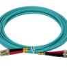 5mt LC-ST OM3 Multimodo MM Duplex Jumper Fibra 3.0mm 50/125um