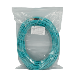 50mt LC-LC OM3 MultiModo MM Duplex Jumper Fibra 3.0mm 50/125um LSZH