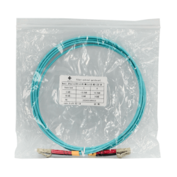 2mt LC-LC OM3 MultiModo MM Duplex Jumper Fibra 3.0mm 50/125um LSZH
