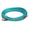 25mt LC-SC OM3 MultiModo MM Duplex Jumper Fibra 50/125um 3.0mm LSZH