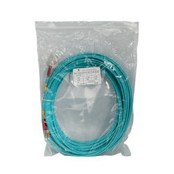 25mt LC-SC OM3 MultiModo MM Duplex Jumper Fibra 50/125um 3.0mm LSZH
