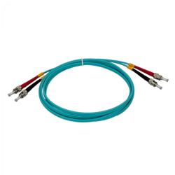 2mt ST-ST OM3 Multimodo MM Duplex Jumper Fibra 3.0mm 50/125um LSZH