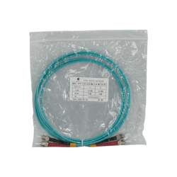 2mt ST-ST OM3 Multimodo MM Duplex Jumper Fibra 3.0mm 50/125um LSZH