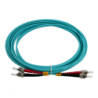 5mt ST-ST OM3 Multimodo MM Duplex Jumper Fibra 3.0mm 50/125um LSZH