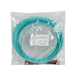 5mt ST-ST OM3 Multimodo MM Duplex Jumper Fibra 3.0mm 50/125um LSZH