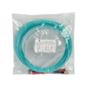 5mt ST-ST OM3 Multimodo MM Duplex Jumper Fibra 3.0mm 50/125um LSZH