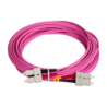 LSZH 10mt SC-SC OM4 MultiModo MM Duplex Jumper Fibra 50/125um 3mm
