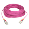 LSZH 100mt SC-SC OM4 MultiModo MM Duplex Jumper Fibra 50/125um 3mm