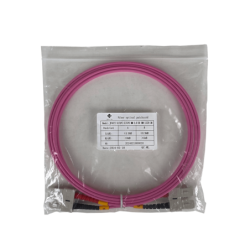 LSZH 2mt SC-SC OM4 MultiModo MM Duplex Jumper Fibra 50/125um 3mm