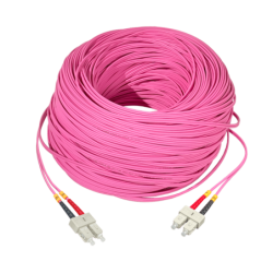LSZH 200mt SC-SC OM4 MultiModo MM Duplex Jumper Fibra 50/125um 3mm