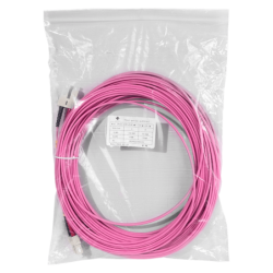 LSZH m25t SC-SC OM4 MultiModo MM Duplex Jumper Fibra 50/125um 3mm