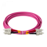 LSZH 5mt SC-SC OM4 MultiModo MM Duplex Jumper Fibra 50/125um 3mm