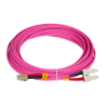 LSZH 10mt LC-SC OM4 MultiModo MM Duplex Jumper Fibra 50/125um 3mm