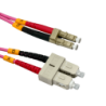 LSZH 5mt LC-SC OM4 MultiModo MM Duplex Jumper Fibra 3.0mm 50/125um