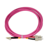 LSZH 5mt LC-SC OM4 MultiModo MM Duplex Jumper Fibra 3.0mm 50/125um