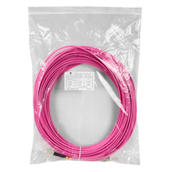 LSZH 25mt LC-SC OM4 MultiModo MM Duplex Jumper Fibra 3.0mm 50/125um