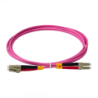LSZH 2mt LC-LC OM4 MultiModo MM Duplex Jumper Fibra 50/125um 3mm
