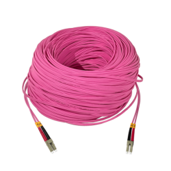 LSZH 200mt LC-LC OM4 MultiModo MM Duplex Jumper Fibra 50/125um 3mm