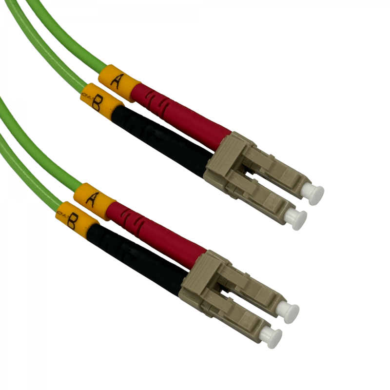3mt LC-LC OM5 MultiModo MM Duplex Jumper Fibra 3.0mm 50/125um LSZH