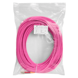 LSZH 50mt LC-LC OM4 MultiModo MM Duplex Jumper Fibra 50/125um 3mm