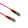 LSZH 25mt LC-LC OM4 MultiModo MM Duplex Jumper Fibra 50/125um 3mm