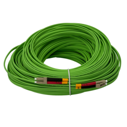 50mt LC-LC OM5 MultiModo MM Duplex Jumper Fibra 3.0mm 50/125um LSZH