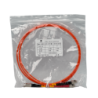 1mt FC-ST OM1 Multimodo MM Duplex Jumper Fibra 62.5/125um LSZH