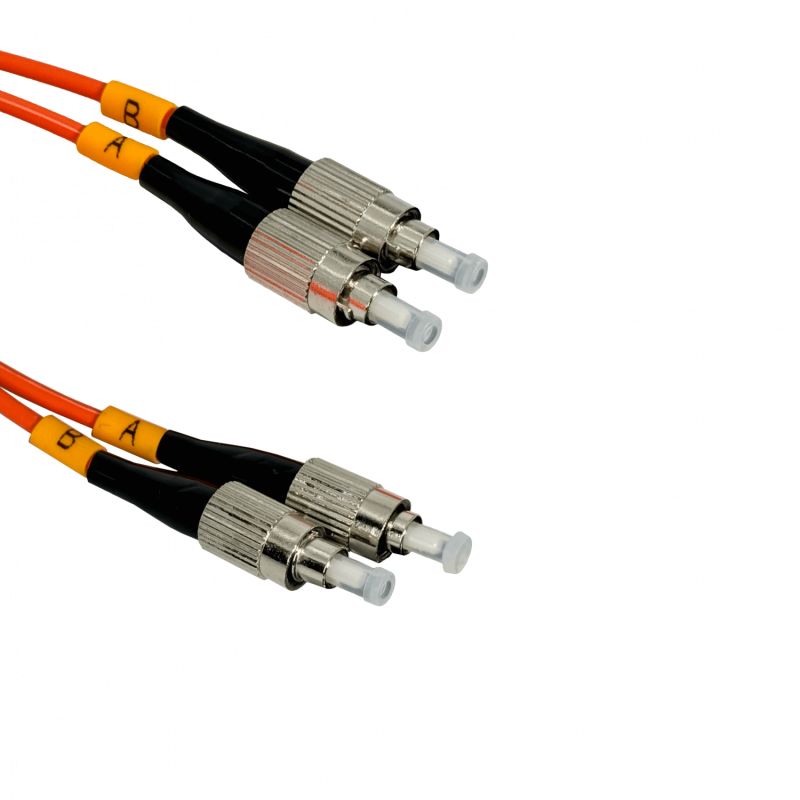 2mt FC-FC OM1 MultiModo MM Duplex Jumper Fibra 62.5/125um LSZH