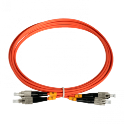 2mt FC-FC OM1 MultiModo MM Duplex Jumper Fibra 62.5/125um LSZH