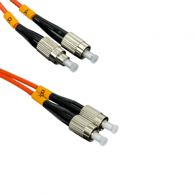 1mt FC-FC OM1 MultiModo MM Duplex Jumper Fibra 62.5/125um LSZH