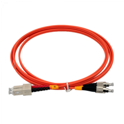 2mt SC-FC OM1 MultiModo MM Duplex Jumper Fibra 62.5/125um LSZH
