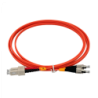 2mt SC-FC OM1 MultiModo MM Duplex Jumper Fibra 62.5/125um LSZH