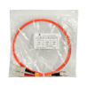 1mt SC-FC OM1 MultiModo MM Duplex Jumper Fibra 62.5/125um LSZH