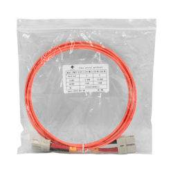 2mt SC-SC OM1 MultiModo MM Duplex Jumper Fibra 62.5/125um 3mm LSZH