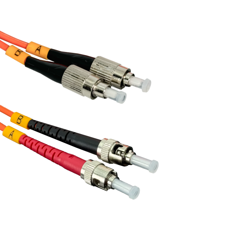 2mt FC-ST OM1 Multimodo MM Duplex Jumper Fibra 62.5/125um LSZH