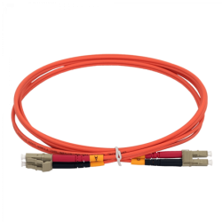 2mt LC-LC OM1 MultiModo MM Duplex Jumper Fibra 62.5/125um 3mm LSZH