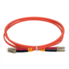 2mt LC-LC OM1 MultiModo MM Duplex Jumper Fibra 62.5/125um 3mm LSZH