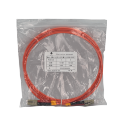 2mt LC-LC OM1 MultiModo MM Duplex Jumper Fibra 62.5/125um 3mm LSZH