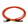 3mt LC-FC OM1 MultiModo MM Duplex Jumper Fibra 62.5/125um LSZH